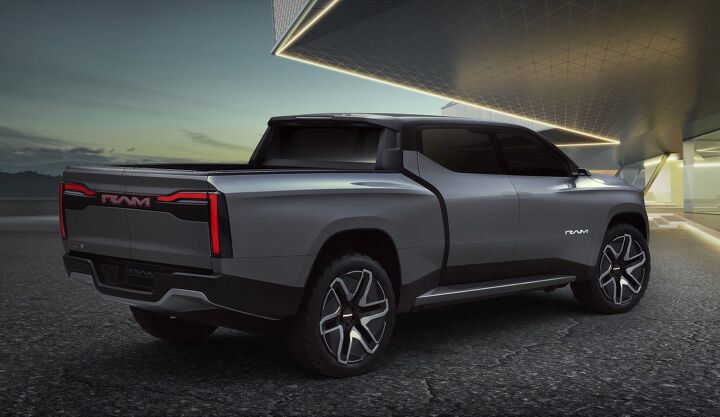 Three Row Ram Ram 1500 Revolution Concept is a Three-Row, All-Electric Pickup ...