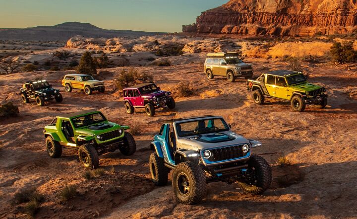 Jeep Shows Off Seven Concepts For The Jeep Easter Safari; Four Of Them Are Electrified