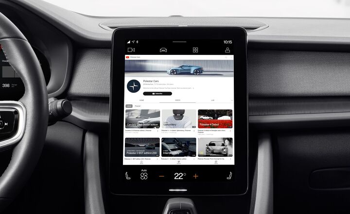 Polestar's Latest Over-The-Air Update Adds YouTube, Improves Range Assistant Feature