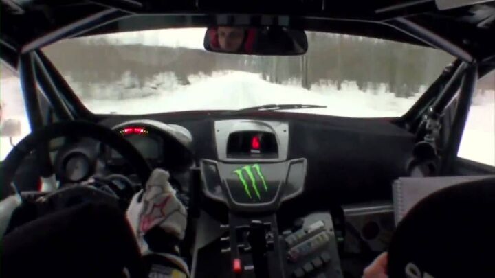 Video: Ken Block Tests the Ford Fiesta Rally Car