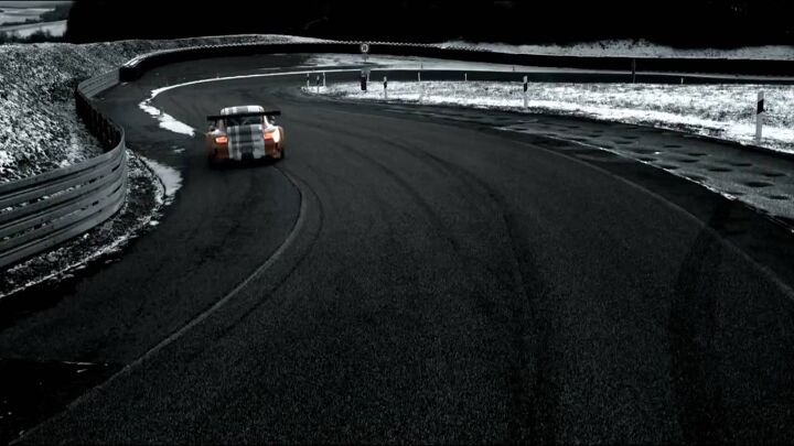 Video: Porsche GT3 R Hybrid Hits the Track