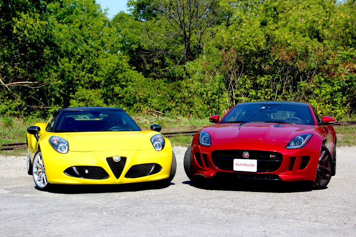 2016 Alfa Romeo 4C Spider Vs 2016 Jaguar F-Type S