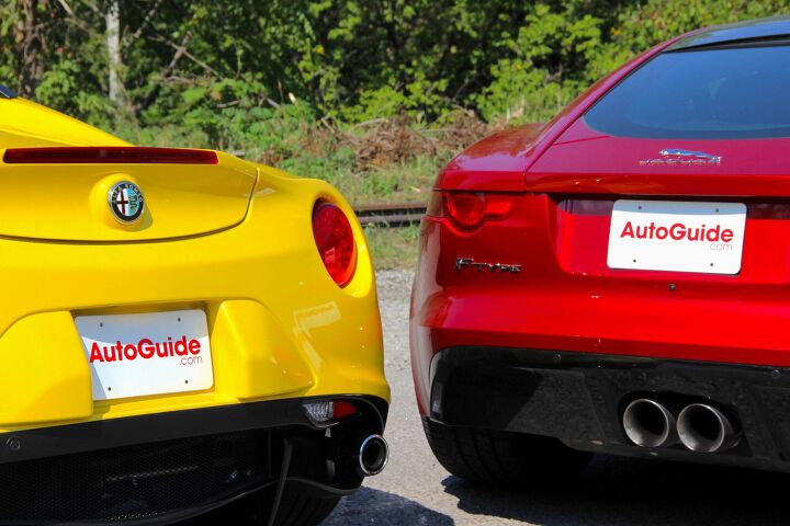 2016 alfa romeo 4c spider vs 2016 jaguar f type s