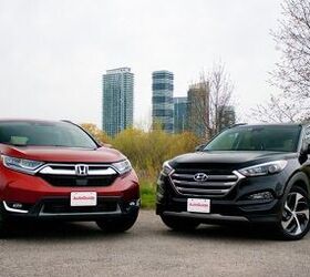 2017 Honda CR-V Vs Hyundai Tucson Comparison