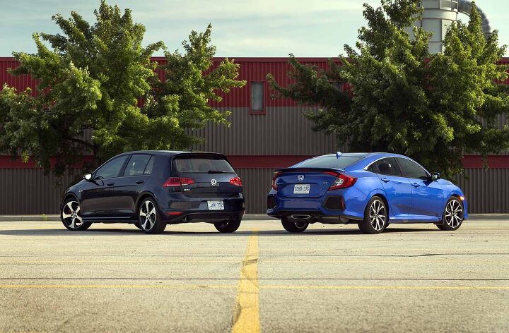 2017 Honda Civic Si Vs Volkswagen GTI Comparison