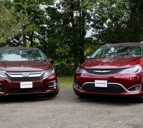 2018 Honda Odyssey Vs 2017 Chrysler Pacifica Comparison Test