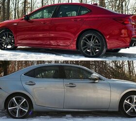 2018 Lexus IS Vs Acura TLX Comparison