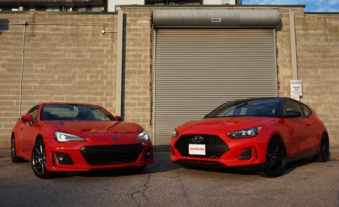 2019 Hyundai Veloster Turbo Vs Subaru BRZ: Can You Have Both Practicality and Fun?