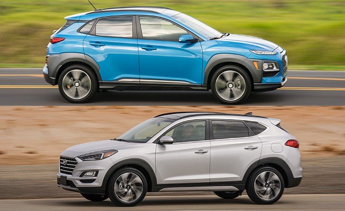 Hyundai Kona Vs Hyundai Tucson Comparison