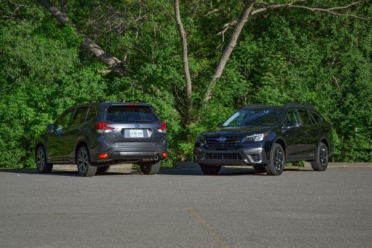 Outback Comparison Subaru Outback Vs Subaru Forester Comparison | AutoGuide.com