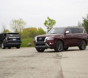 Chevrolet Tahoe Vs Nissan Armada Comparison Goliath Vs Goliath