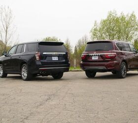 Chevrolet Tahoe Vs Nissan Armada Comparison Goliath Vs Goliath