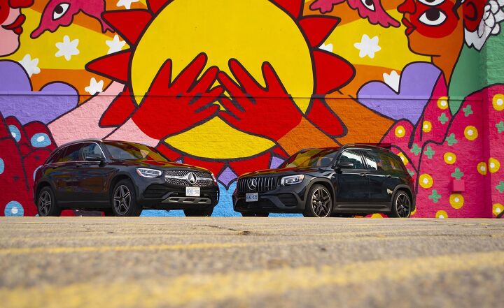 mercedes amg glb 35 vs mercedes benz glc 300 comparison