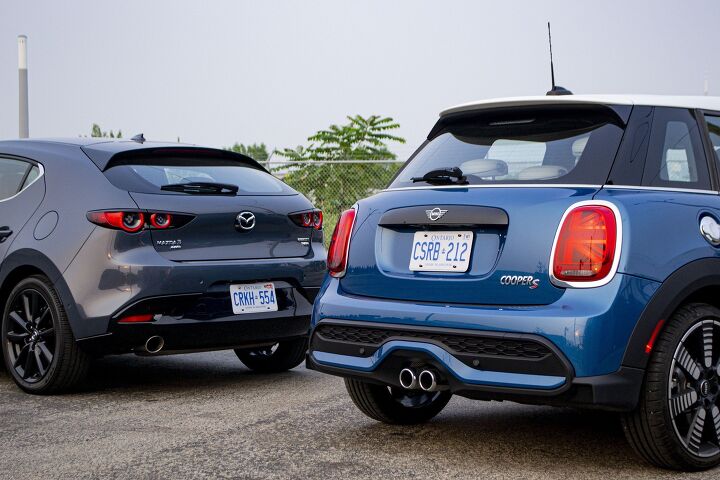 mini cooper s vs mazda 3 turbo comparison little ish bundles of joy