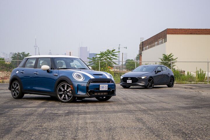 mini cooper s vs mazda 3 turbo comparison little ish bundles of joy