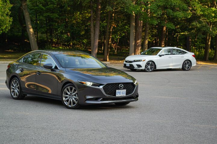 honda civic vs mazda3 comparison