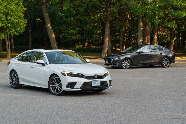 honda civic vs mazda3 comparison