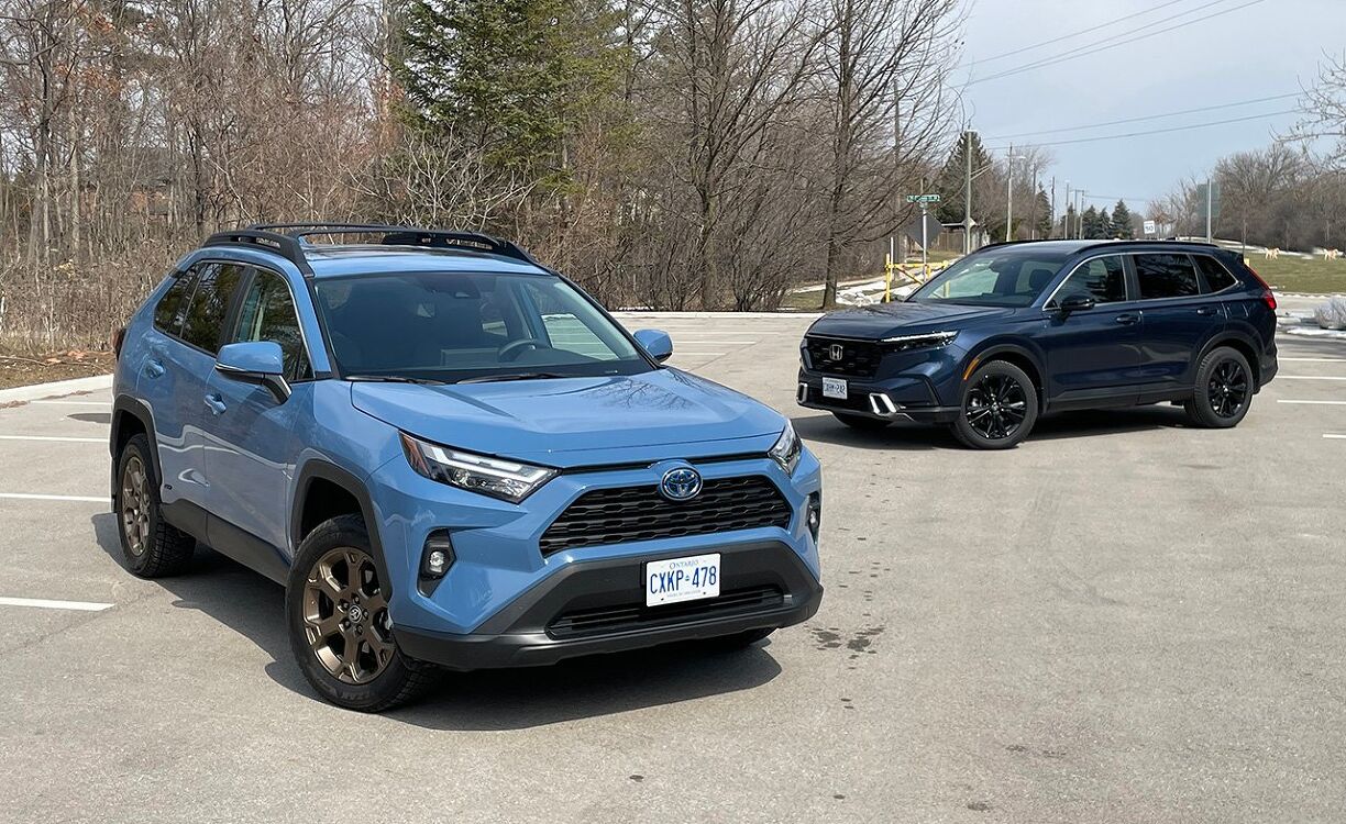 Toyota RAV4 Hybrid Vs Honda CRV Hybrid Comparison