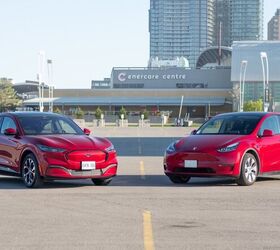 Tesla model y vs store mustang mach e