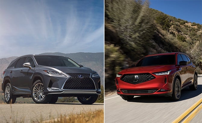 Acura MDX Vs Lexus RX: Which Japanese Luxury Crossover is Right For You?