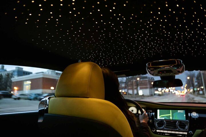 Luminescent Car Roof Installations : rolls royce starlight headliner