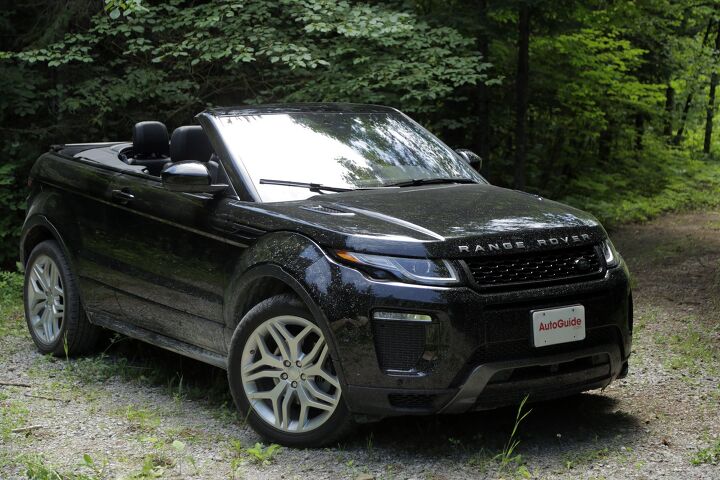 Range Rover Evoque Black Convertible