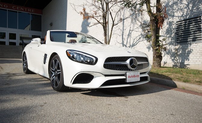 2017 mercedes benz sl550 review