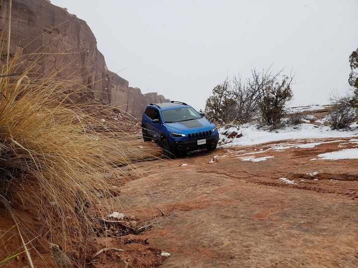 no jeep is working harder for your love than the cherokee trailhawk in moab