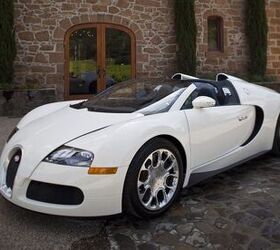 The Bugatti Veyron 16.4 Grand Sport convertible at the Ehlers Estate in St. Helena, CA, on Jun. 6, 2009. (Photo By: Peter DaSilva)