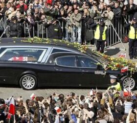 Polish President's Final Ride a Stylish One in Maserati Quatrroporte Hearse