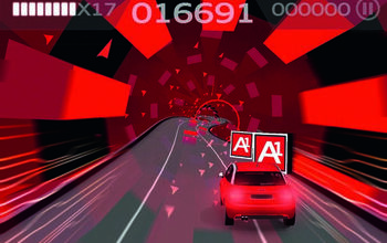 Beat Driver Audi A1 IPhone App Lets You Drive Through a Musical World
