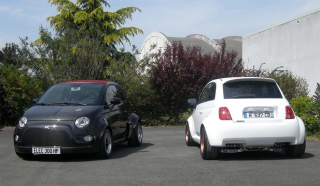 all electric fiat 500 ev by atomik cars