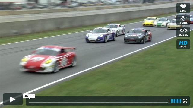 Porsche Cayman Interseries From Road Atlanta [video]