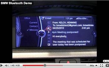 Read Emails In-Car With BMW, BlackBerry, and Bluetooth [video]