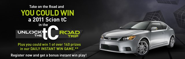 Win a 2011 Scion TC by Playing Video Games