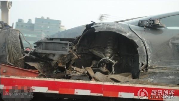 owner wrecks one of 10 lp670 4 sv china edition lamborghini murcielagos