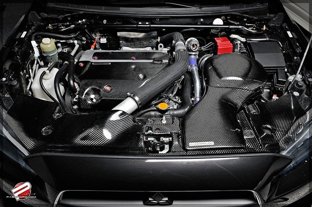 password jdm goes carbon crazy on evo x we drool at the eye candy