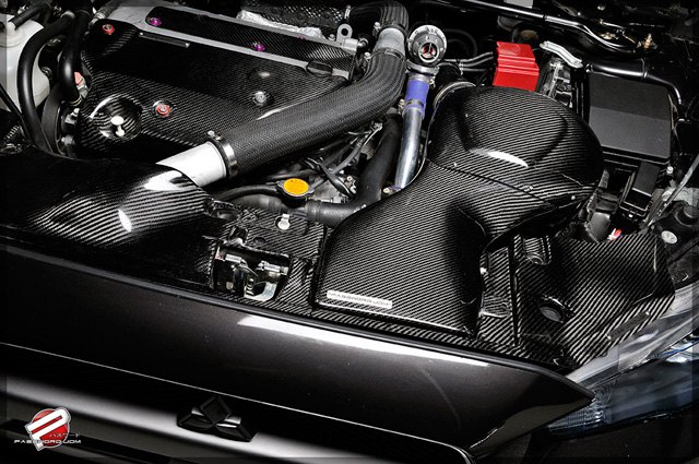 password jdm goes carbon crazy on evo x we drool at the eye candy