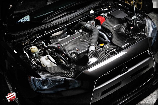 password jdm goes carbon crazy on evo x we drool at the eye candy