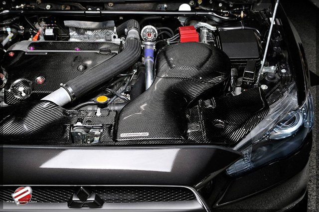 password jdm goes carbon crazy on evo x we drool at the eye candy