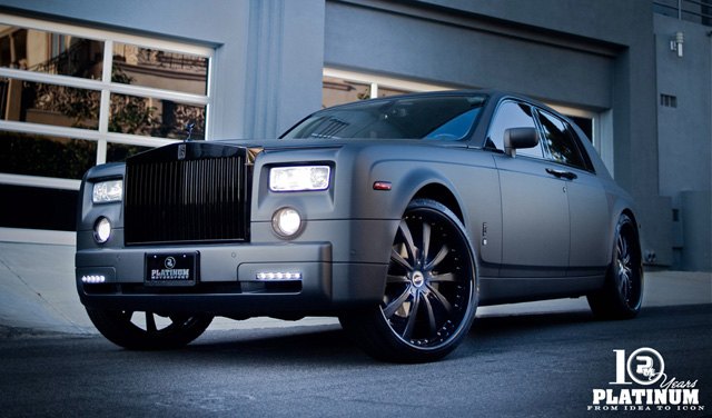 Platinum Motorsport Unveils Custom Rolls-Royce Phantom for Chad OchoCinco