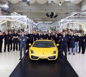Lamborghini Builds 10,000th Gallardo