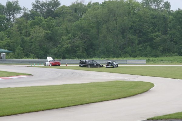 enmo racing civic breaks autobahn street fwd time attack record gets rear ended
