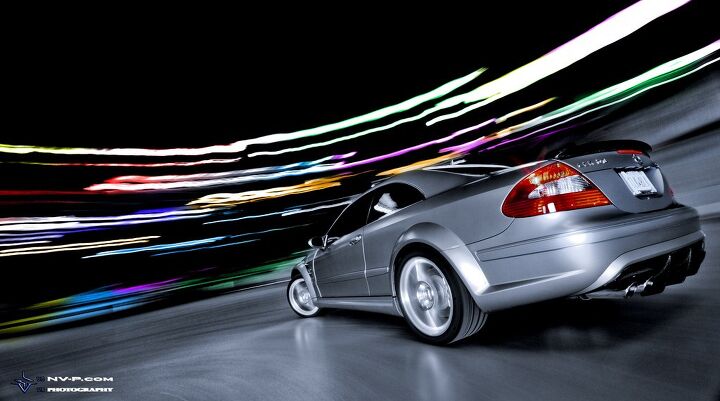 matte silver mercedes benz clk63 amg black series profiled in stunning photo shoot