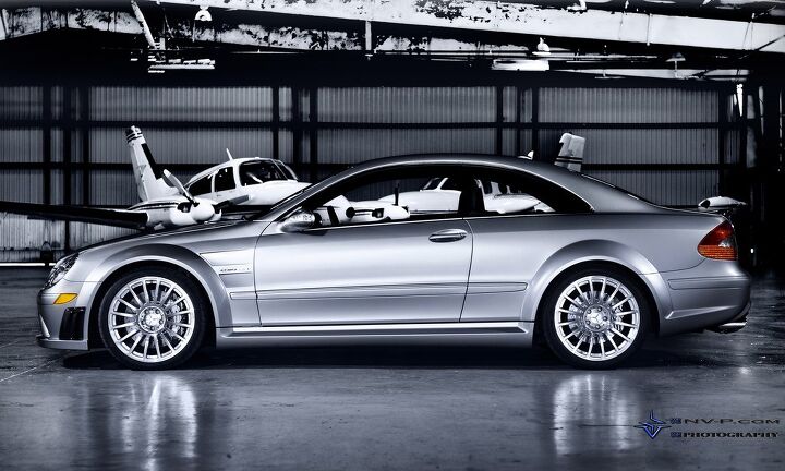 matte silver mercedes benz clk63 amg black series profiled in stunning photo shoot