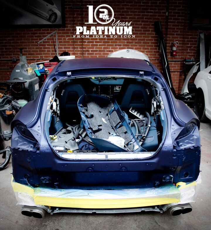 platinum motorsport builds matte blue porsche panamera