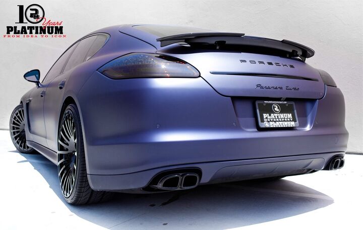 platinum motorsport builds matte blue porsche panamera