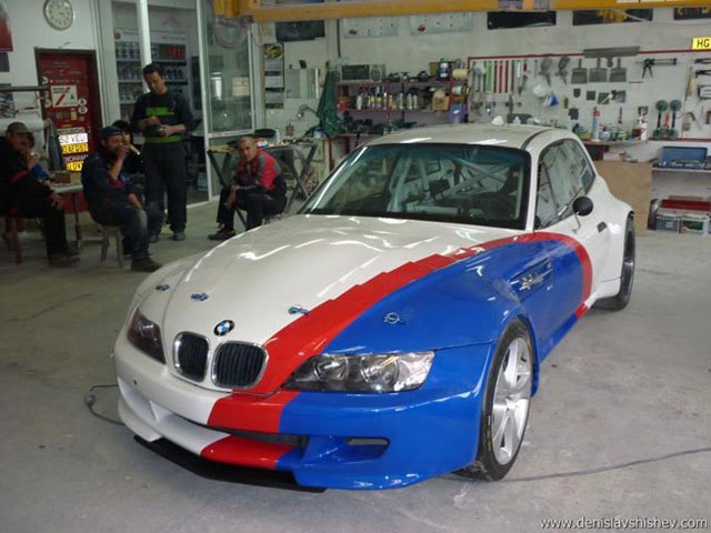 ambitious 18 year old builds v10 powered bmw z3