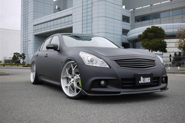 Matte Black Infiniti G37 by Access Evolution Looks Stunning and Mean
