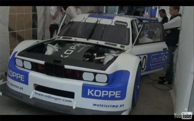 Team Edlinger BMW E30 Is Quite Possibly The Baddest Race Car Ever [video]